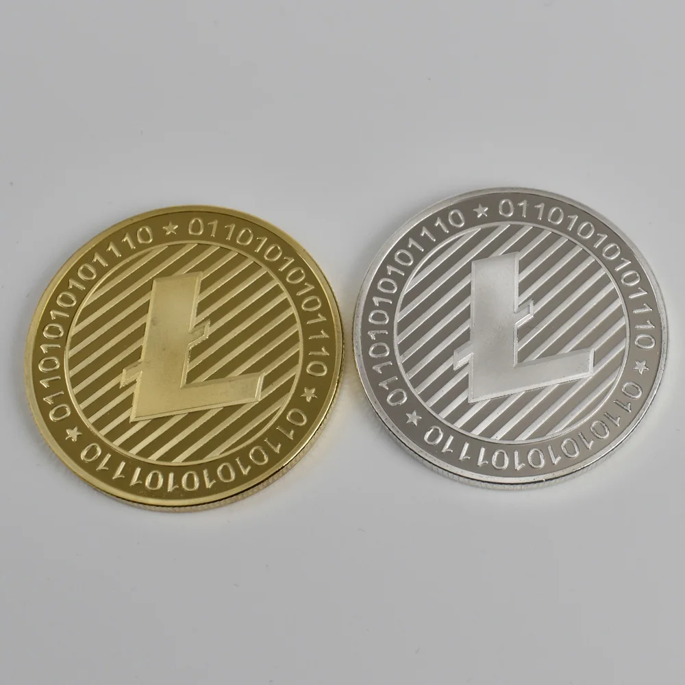 1 шт. позолоченная монета-Биткоин BTC бит физическая металлическая Коллекционная монета для подарка с пластиковым чехлом