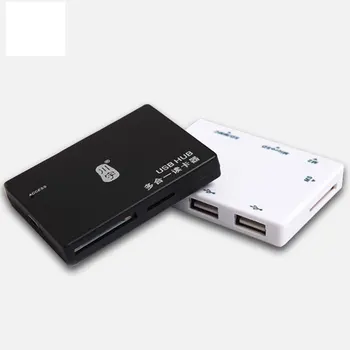 

Tf SD MS multi-function card reader USB divider notebook expansion 2 hub hub
