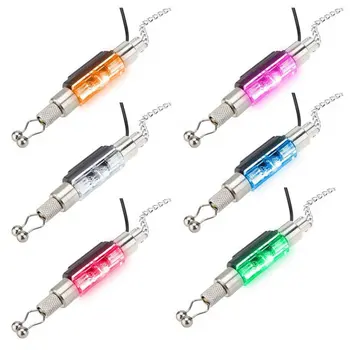 

LED Fishing Alarm Chain Hanger Swinger Indicator Fishing Bite Fishing Tackle Tools 6 Colors New Arrival 0