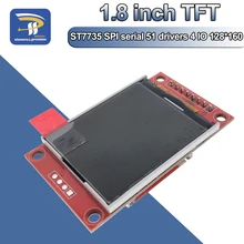 1.8 polegadas tft lcd módulo de tela lcd st7735 spi série 51 drivers 4 io driver tft resolução 128*160 para arduino