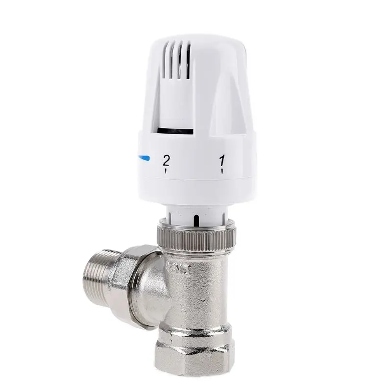 Thermostatic Radiator Valve Floor Heating Temperature Control Thermostat Valve 19QB