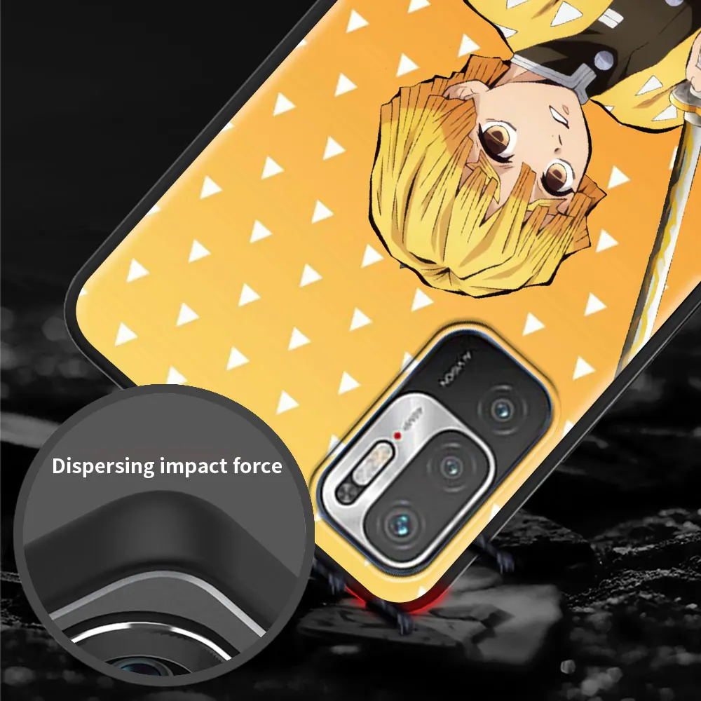 Anime Demon Slayer Cute LOVELY Case For Xiaomi Redmi Note 9S 9 8 8T 7 10 Pro Silicone Sac 9C 9A 8A 7 7A K40 Soft Phone Cover