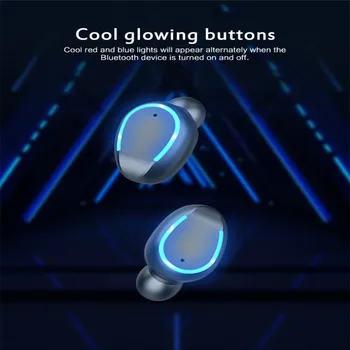 

F9-7/A Touch U-shaped Breathing Light Sports Bluetooth Headset Wireless Earbuds For All Bluetooth-enabled Devices/mobile Phones