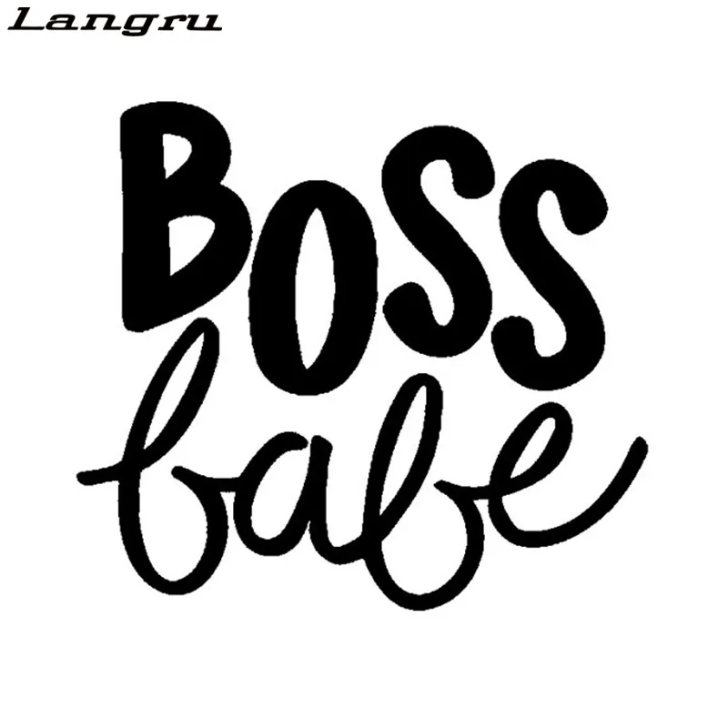 Interesting Boss Babe Words Vinyl Decorative Art Car Window Sticker Decal Jdm | Автомобили и мотоциклы