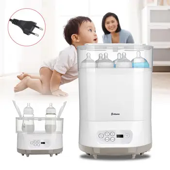 

EU Plug 5 in 1 Baby Feeding Bottle Electric Steam Warm Milk Sterilizer Disinfection Dryer