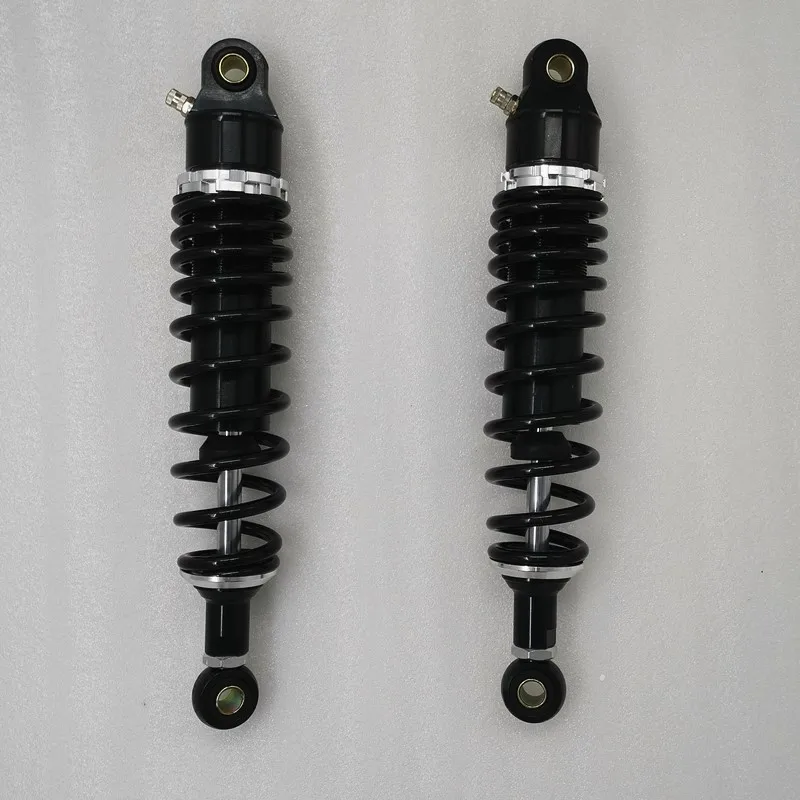 Universal 7mm spring 305mm/320mm/330mm/340mm motorcycle Rear shock absorber For Honda Yamaha Kawasaki Suzuki black 2pcs