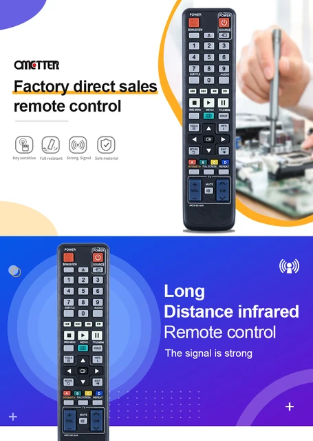 Samsung 3D Blu-rayディスクプレーヤー リモコン マニュアル Samsung 3D Blu-rayディスクプレーヤー リモコン マニュアル