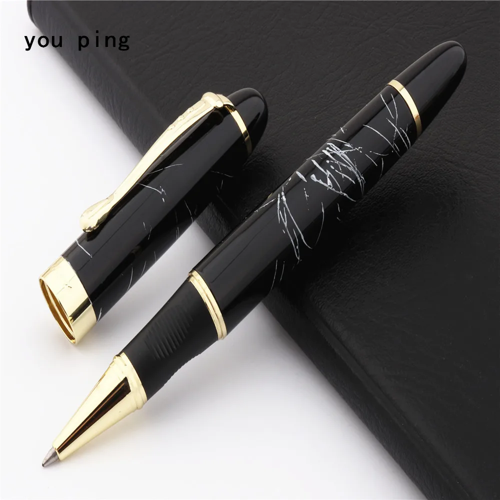 Jinhao X450 Black Line Business Office Nib Medium Rollerball Pen New