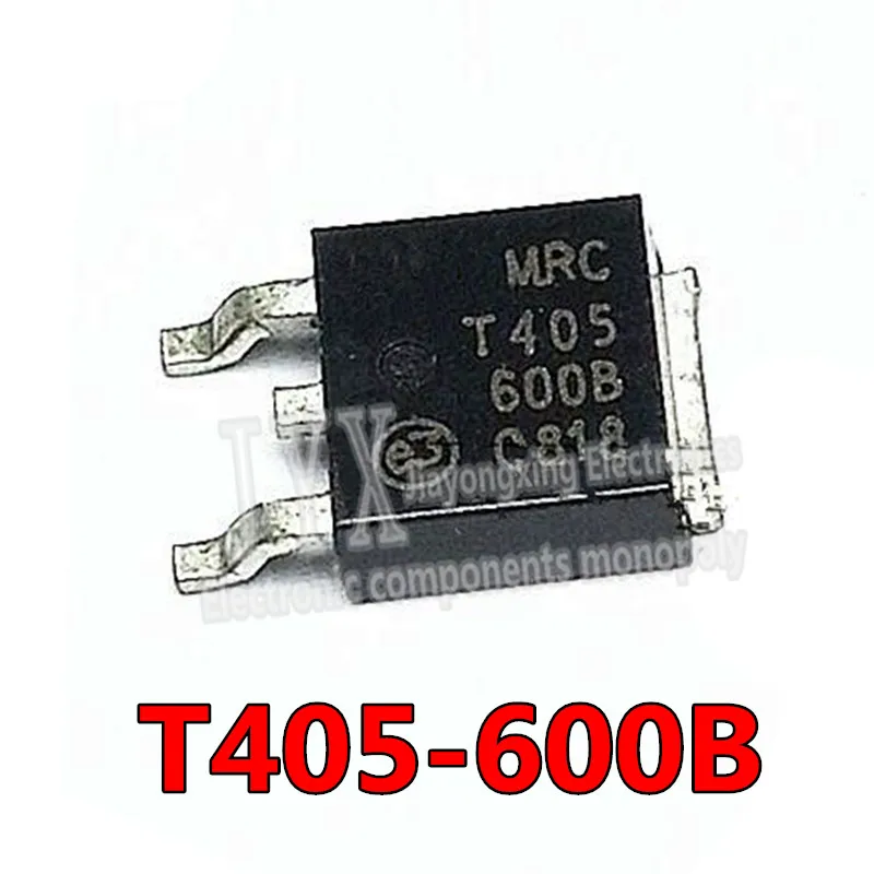 10 Pz T405-600B To-252 T405-600 405-600B Triac 4 Amp 600 Volt Consegna Veloce