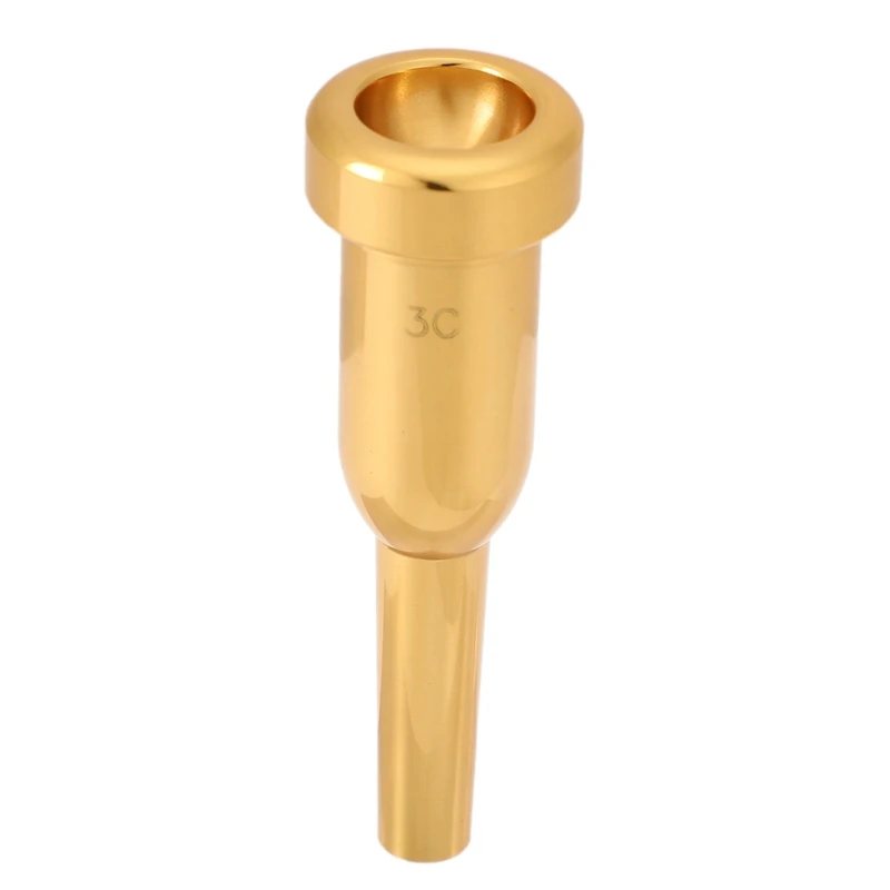 Trumpet Mouthpiece Meg 3C Size for Bach Beginner Musical Trumpet Accessories Parts with 3C LOGO