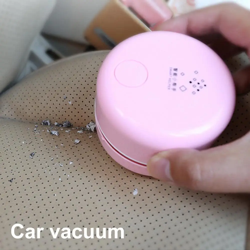 Cute Mini Vacuum Cleaner for Car Interior Computer Laptop Keyboard Cleaning Brushes Vacuum Cleaner Dust Remover Sweeper Brush
