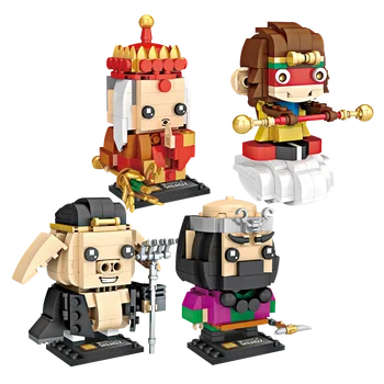

LOZ Journey to the West Building Blocks Tang's monk The Monkey King Assembly 3D Model Boys Action Figure Educational Kids Gifts