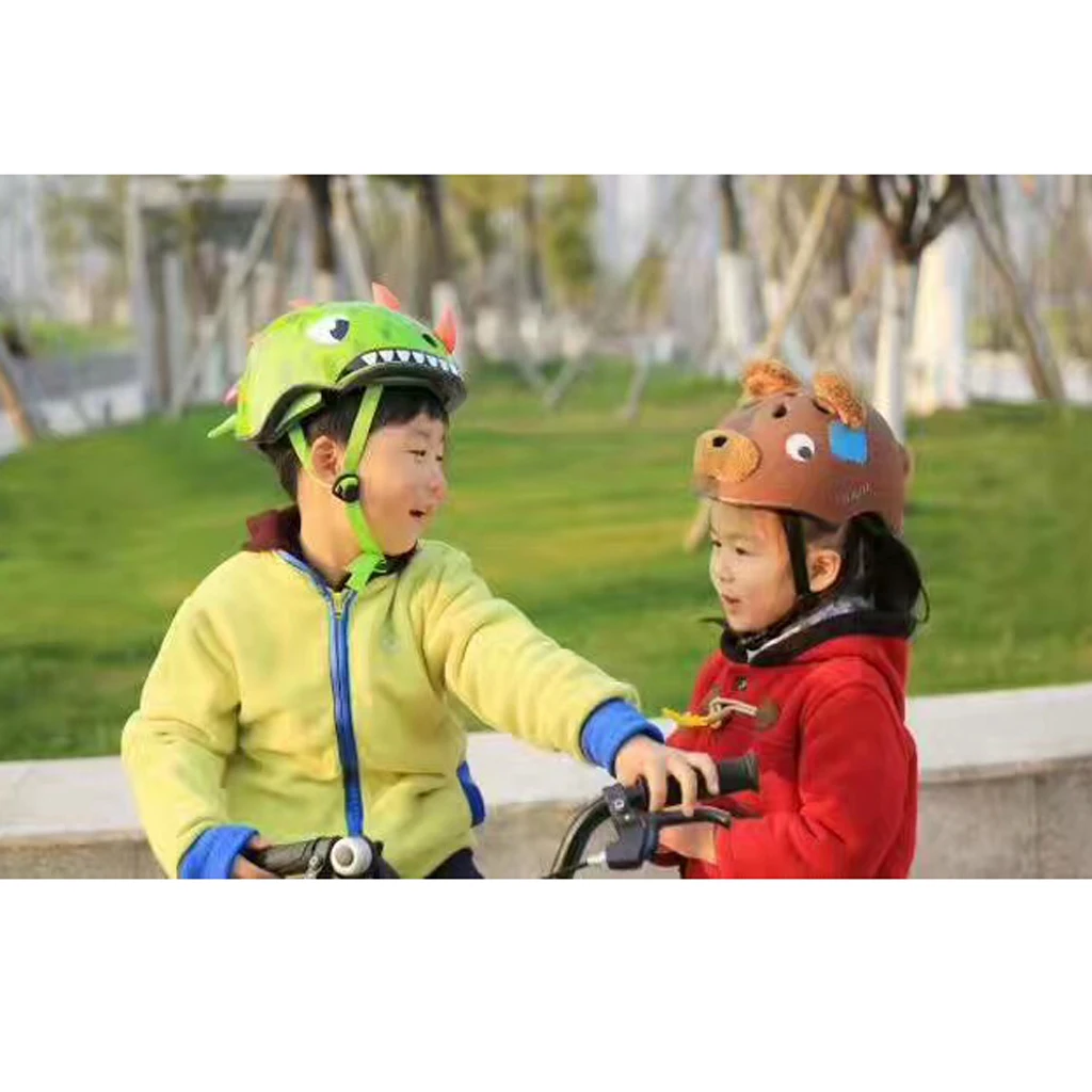 Toddler Multi Sports Helmet Creative Cartoon Kids Children Bike Helmet for Girls Boys