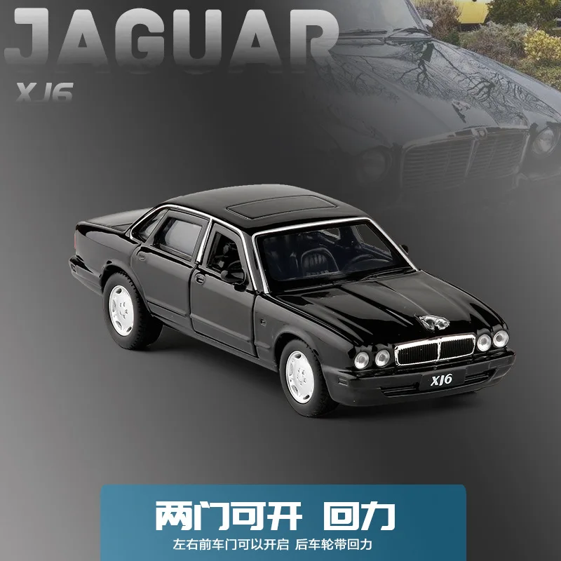 JK1/36 04-JAGUAR XJ6 сплав модель автомобиля jagura голова леопарда классический автомобиль металлическая модель игрушечный автомобиль