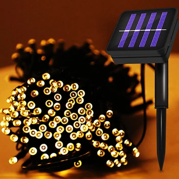 

22 M 200LED Solar Fairy Lights String Waterproof Solar Power Light Outdoor Garden LED Holiday Wedding Decoration