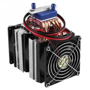 

DC12V Thermoelectric Cooler Semiconductor Refrigeration Water Chiller Cooling Device for DIY Fish Tank Mini Fridge