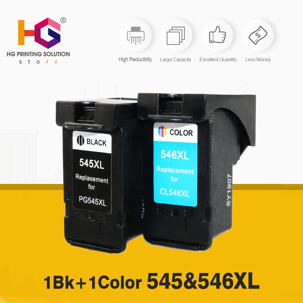 QSYRIAINBOW совместимый для PG545 CL546 чернильный картридж Canon PG 545 CL 546 Pixma IP2850 MG2450 MG2550 MG2950