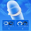 2PCS Men Foreskin Correction Hinder Ring Penis Training Sleeve Time Delay Device Sex Toys for Men Lock Cock Ring 1