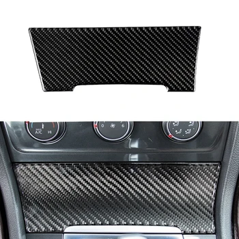 

Fit for VW Golf 7 Cigarette Lighter Cover Carbon Fiber Control Equipment Decorative Stickers Car Interior Accessories