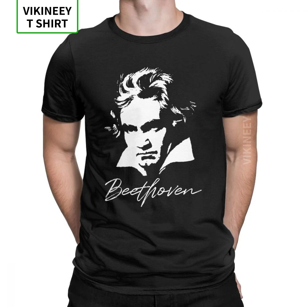 Людвиг ван Бетховен футболки музыка композиторa классического Новинка Crewneck