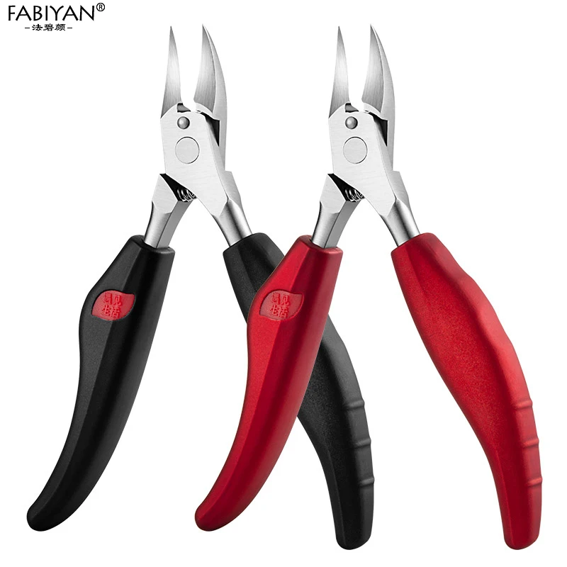 Nail Art Clipper Nipper Manicure Fingernail &Toenail Scissors Ingrown Dead Skin Plier Stainless Steel Trimming Care Tool