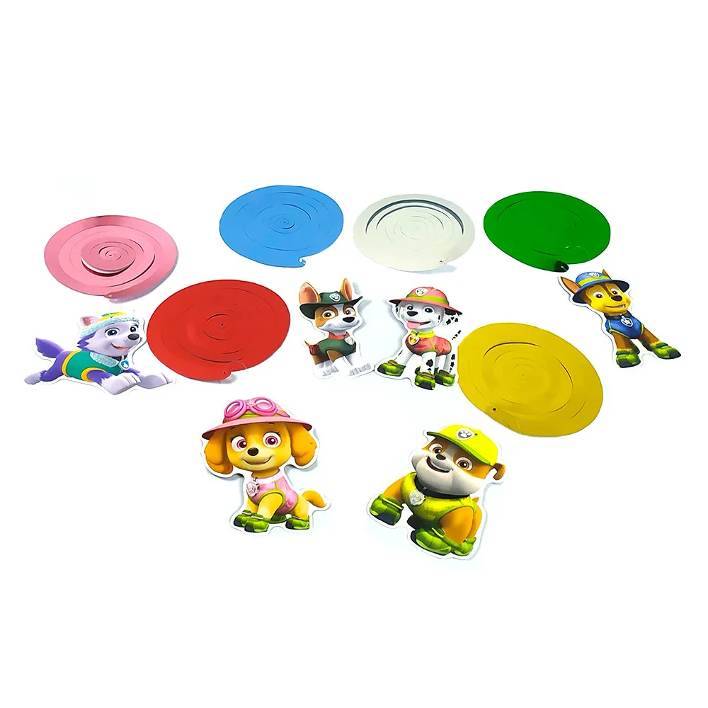 Paw Patrol Birthday Party Balloons Toy Birthday Banner For Kids Boys Girls Party Decoration Paper Cup Plate Tableware Supplies