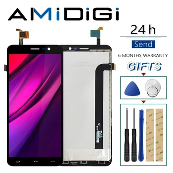 

For 5.5 inch HOMTOM S16 LCD Display+Touch Screen + Frame 100% Original Tested Digitizer Glass Panel Replacement For S16 Phone