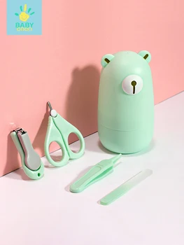 

BABYCOCO Baby Nail Care Set Child Scissors Practical Baby Nail Clipper Trimmer Convenient Daily Baby Nail Shell Shear Manicure