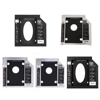 

Notebook Laptop Pc Cd Driver Slot Hdd Ssd Holder Bracket Plastic Sata Hard Disk Drive Optical Bay With Screwdrive