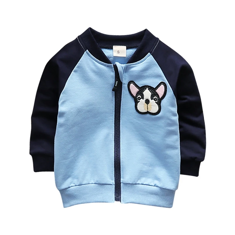 

Baby Boy Girl Outfits Animal Print Casual Zipper Patchwork Color Sweatshirt Kids Coat Outfits Tops
