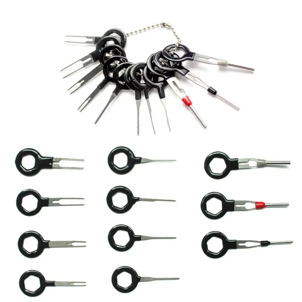 

Car Plug Circuit Board Wire Harness Terminal Extraction Pick Connector Crimp Pin Back Needle Remove Tool