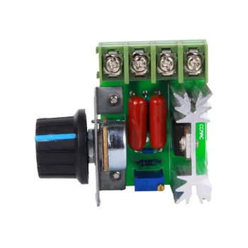 

PWM AC Motor Speed Control Controller 2000W(Max) SCR Voltage Regulator Adjustable 50-220V 25A LED Dimmers