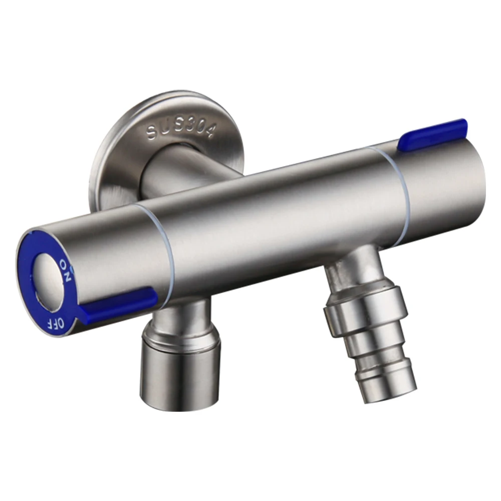 Double Handle Bathroom Faucet Hose Adapter Sink Faucets Wall