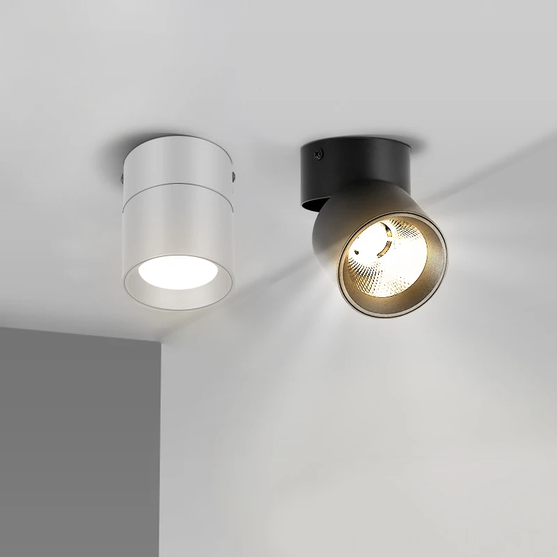 Description Picture 3 of itemCOB LED Spotlight Foldable Ceiling foco Lamp 220V Surface Mounted Downlight mini led 5W~25W LivingRoom Kitchen Street Spotlights