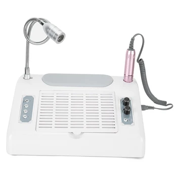 

Multi-Functional Nail Grinding Machine Nail Dust Cleaner Manicure Light Hand Rest Pillow EU Plug 100-240V Nail Drill