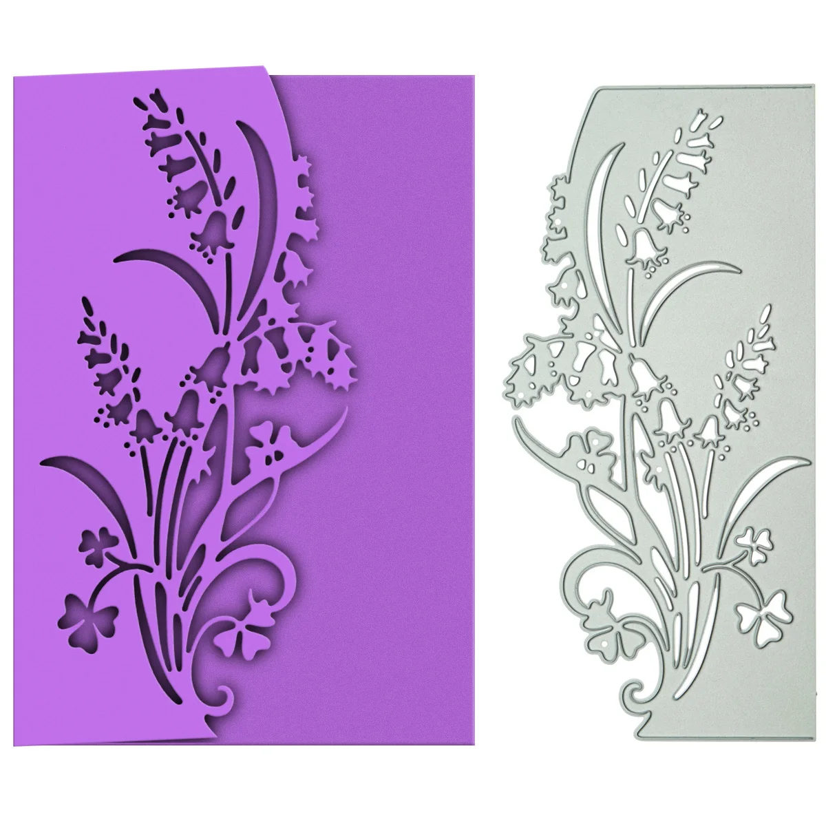 MAYJOYDIY Set di fustelle in metallo a forma di faro, onde e vela, per scrapbooking, creazione di biglietti, modelli in acciaio al carbonio per goffratura fai da te e decorazioni regalo