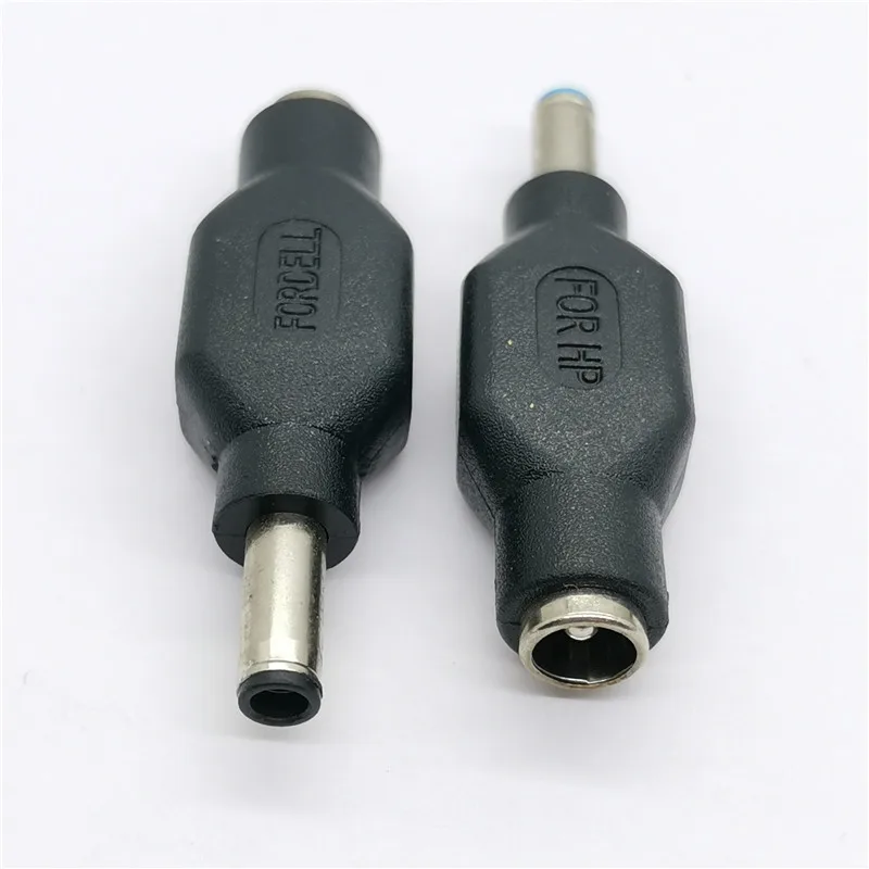 HP 델 노트북용 DC 수 전원 플러그 잭 어댑터 커넥터 어댑터 플러그, DC5.5 x 2.1mm 암에서 4.5x3.0mm, 7.4x5.0mm, 1 개