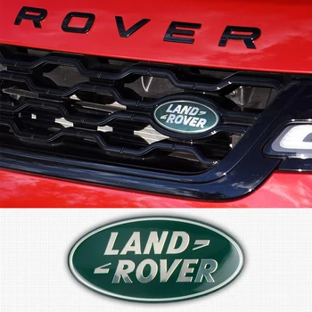 

For Land Rover Sport Rnage Rover 2 3 4 Freelander 1 Defender SVR Car Styling 86x43mm Car Front Grille Tail Trunk Emblem Sticker