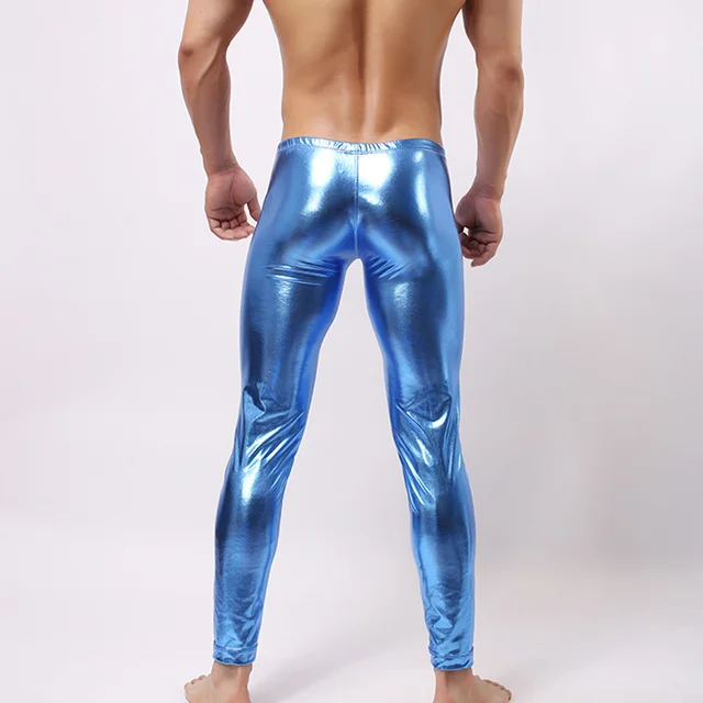 Lingerie PVC Pencil Pants - stylish and affordable faux leather trousers for men