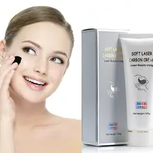 Гель для ухода за кожей 80 мл мягкий лазерный карбоновый гель для nd yag лазерное омоложение кожи активный карбоновый крем