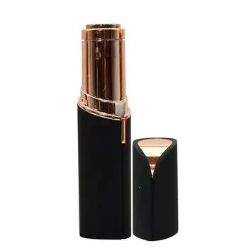 

Portable mini lipstick epilator for ladies eyebrow trimming and scraper electric facial lipstick epilator