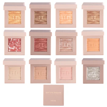 

12 Colors Monochrome Eye Shadow Waterproof Glitter Sequins Metallic Shiny Eye Pigment Long-lasting Makeup Effect Cosmetics TSLM2