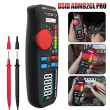 BSID ADM92CL PRO Multimeter Professional Dual-mode Digital Multimeter Tester Mini Voltage Current Resistance Frequency Meter zeast vc97 digital multimeter 3 3 4 capacitor frequency tester meter professional electric leads instruments lcd probe