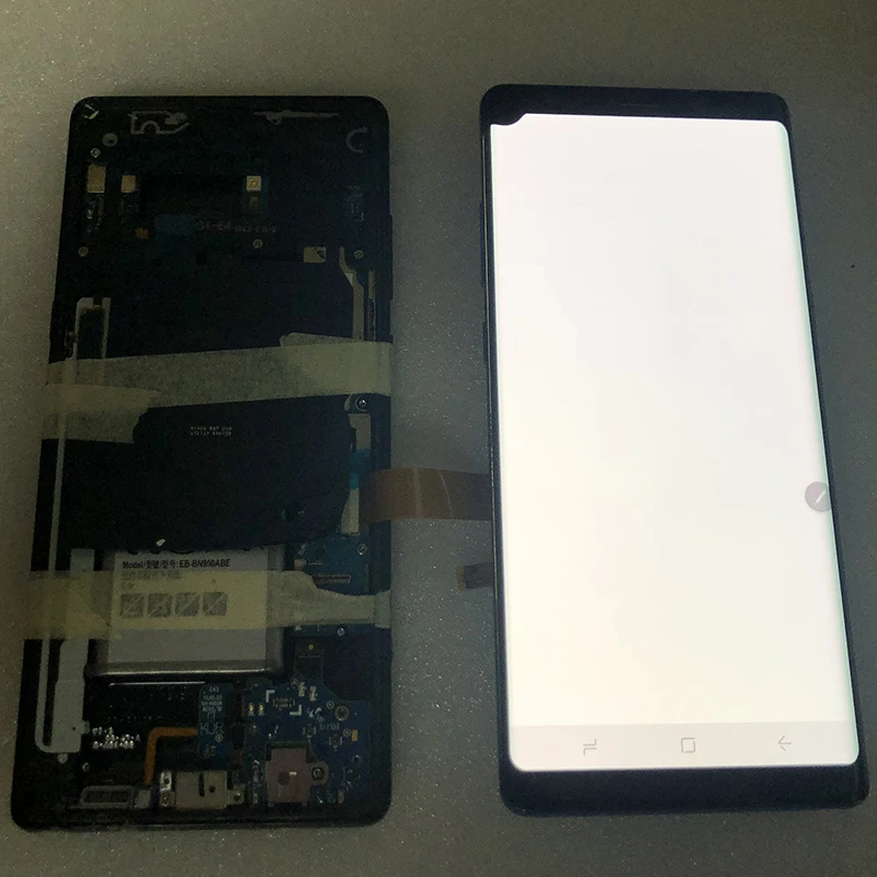 Dot Super AMOLED ЖК-дисплей сенсорный экран в сборе для samsung galaxy S8 S9 Plus NOTE 8 EDGE экран Замена Ремонт