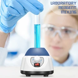 Laboratório mini vórtice misturador unha polonês tinta máquina de mistura tatuagem pigmento vibratório abanador tubo de teste gel agitador