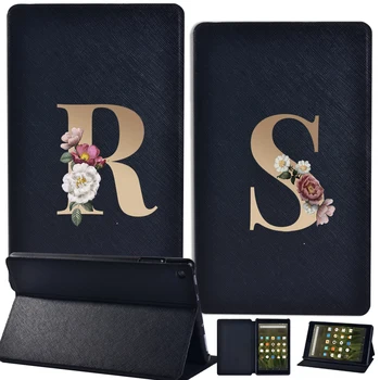 

Tablet Case for Amazon Fire 7 (5th/7th/9th)/Fire HD 8 (6th/7th/8th)/Fire HD 10 (5th/7th/9th) Leather Protective Shell+pen