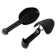1 Pair Plastic Shoe Tree Shaper Shapes Stretcher Adjustable for Women Men 