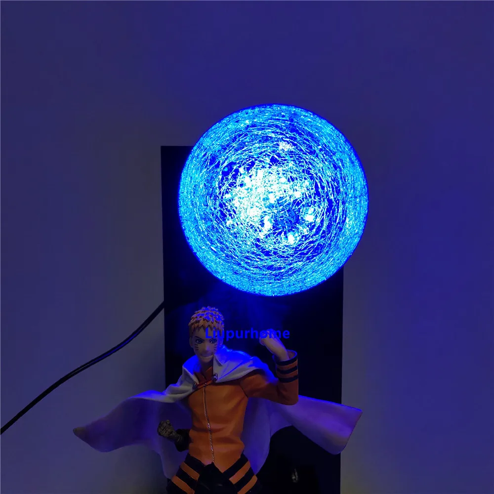 Наруто, боруто Узумаки Наруто Diy светодиодный ночник Shippuden Uzumaki светодиодный настольный светильник декоративная лампа для дома мальчик Рождественский подарок