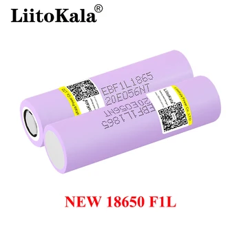 Lii-F1L liitokala oryginalny 3 6V 18650 INR18650 F1L 3000 mah 3350 mAh 3400 mah 4 2V odciąć akumulator tanie i dobre opinie HAIMAITONG Li-ion NONE 3001-3500 mAh CN (pochodzenie) Tylko baterie Pakiet 1 1-10