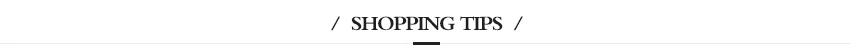 王丽雅SHOPPING-TIPS
